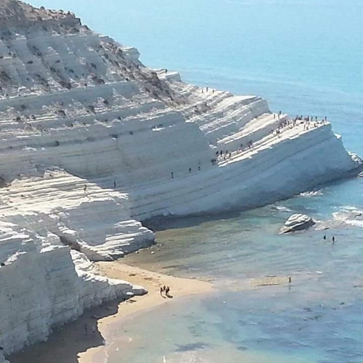 Anemone Della Scala Dei Turchi Apartment Realmonte Luaran gambar
